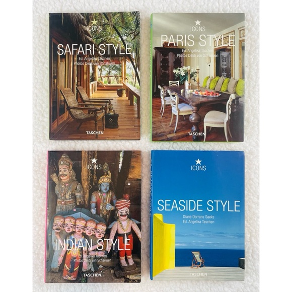 TASCHEN • (Set of 4) Style Icons Collection Coffee Table Book Bundle - Picture 1 of 15